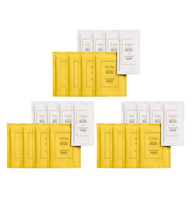 d’Alba White Truffle Serum & Cream Modeling Mask 66g (Soothing/Cooling · Nutrition/Moisture)  (7 Options)
