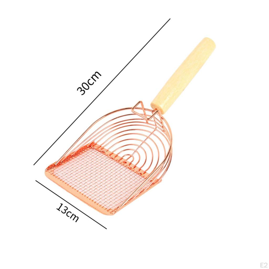 Cat Waste Scooper Portable Deep Spoon Sand Pet Cleaning for Lizards Bunny Puppy