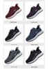 Comfortable Non-Slip Elderly Shoes: Lightweight Mesh Casual Sneakers with Soft Sole, Ideal for Spring and Autumn Walking.