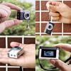 Compact Digital Camera, Mini Digital Camera, 1080P, 0.96-inch Screen, 16g Weight, Portable, Keychain Set, Beginner's, 32GB Card Included, Type-C