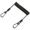 Kayak Paddle Leash Safety Tool Lanyard Kayak Accessory Stretchable Coiled Leash