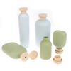 100Ml-500Ml Avocado Green Plastic Shampoo Shower Gel Foaming Soap Dispensers Refillable Bottles Flip Lotion Bottles