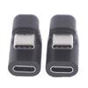 180 Grad rechtwinkliger USB 3.1 Typ C Stecker auf Buchse USB-C-Konverter-Adapter