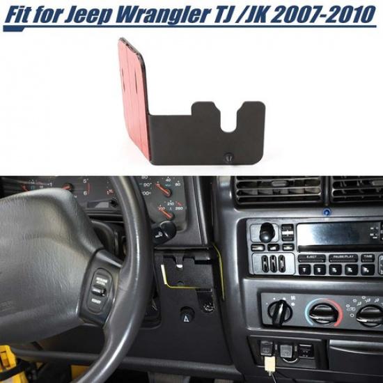 

Iron Walkie Talkie Bracket Support Mount Stand For Jeep Wrangler TJ JK 1997-2010