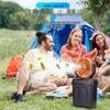 2026 Portable Outdoor Camping Fan with Spray, 20,000mAh, Rechargeable, Long Battery Life, Oscillating Fan with Light