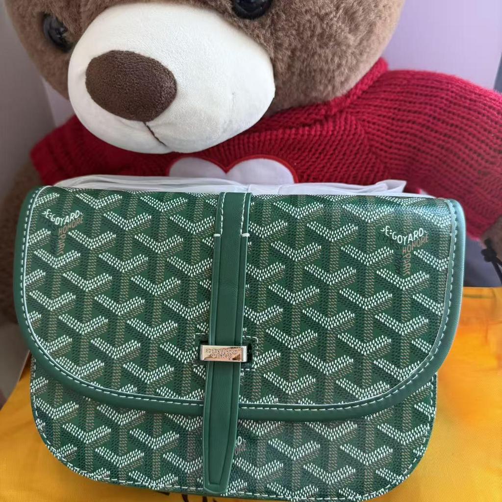 2024 Goya Monogram Saddle & Messenger Crossbody Bag for Women