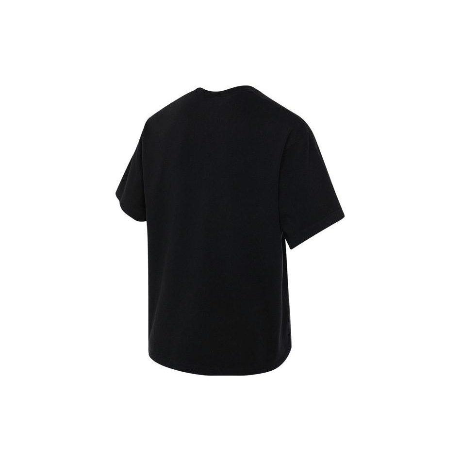Nike T Shirts Men's Black Crew Neck Moderate Straight Fit FB7866-010