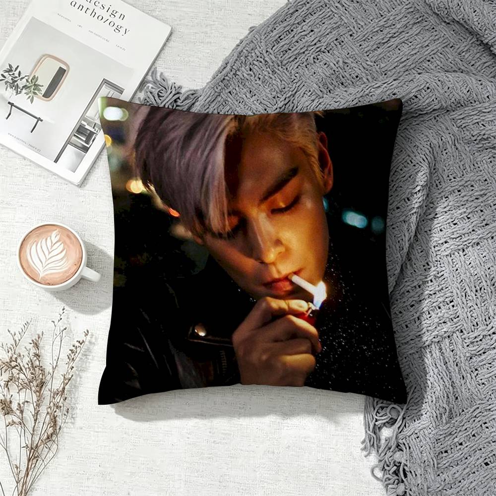 T-TOP C-Choi S-Seung Hyun Anime Square Pillow Case Multi Sizes For Car Home Bedroom Decor Custom Valentine Gifts