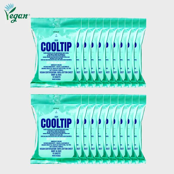 

Охлаждающие салфетки FRESH Ice Cotton [Экстремальное охлаждение + Аромат + Веганский + Запатентованные ингредиенты] 20 штук