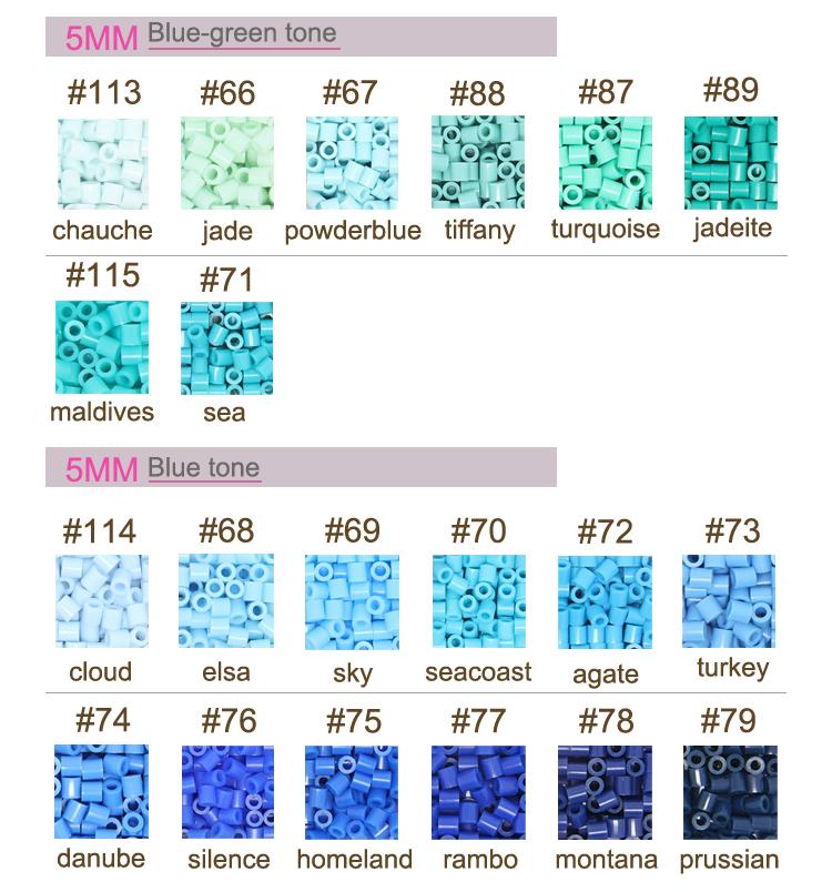 Non-Toxic Yantjouet 5Mm Beads 1000Pcs 133Color Pixel Art Iron Beads For Kids Hama Beads Diy Puzzles High Quality Handmade Gift Toys