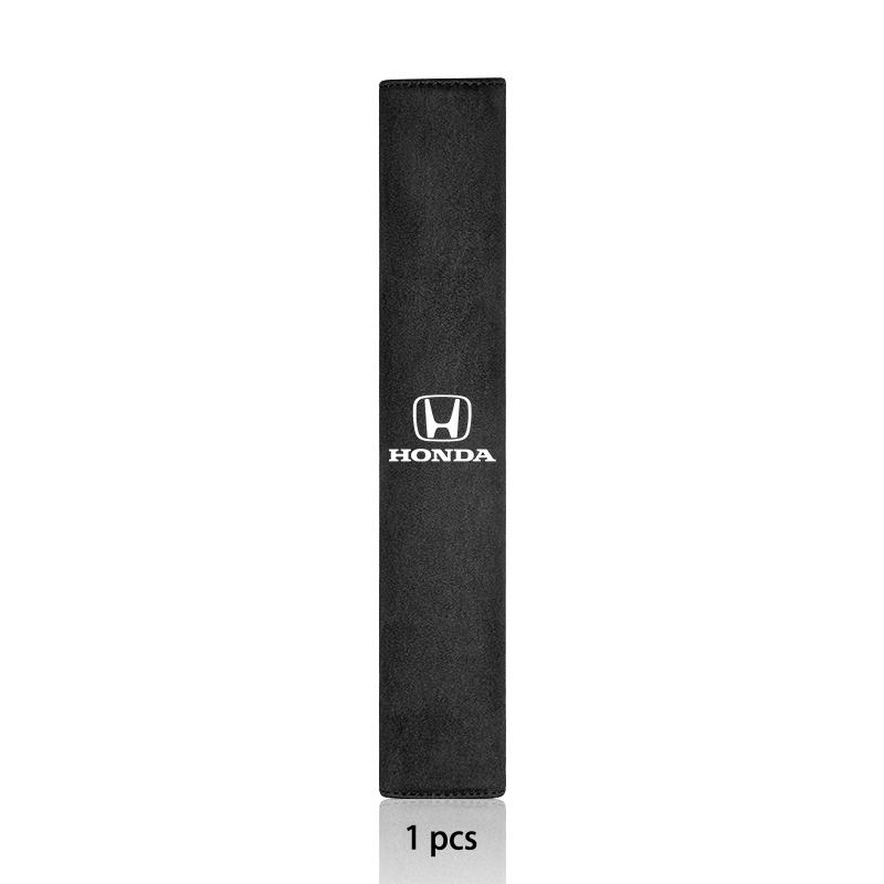 Car Shoulder Protector Pad Suede Seat Belt Cover For Honda Civic Accord Crosstour Spirior Odyssey Avancier UR-V Sienna Elysion