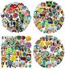 Minecraft 50pcs Game Stickers Pvc Waterproof Lapyop Bike Luggage Suitcase Decals