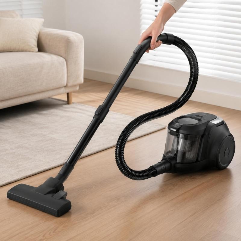 Corrugated Vacuum Hose Replacement with Molded Hose Ends and Extra Reach for 14-37-0105 Cleaning Corners and Narrow Household Areas Daily Use