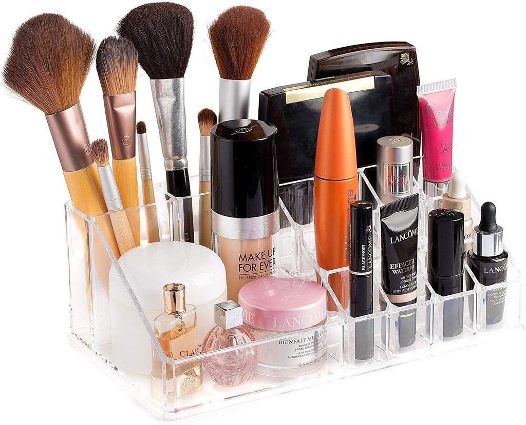 Rikopin Cosmetic Storage Makeup Makeup Cosmetic Drawer Stylish Transparent Acrylic Cosmetic Acrylic Case for Women Box, Box, Case, Box, Organizer,