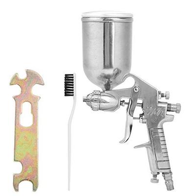 Gravity-feed Air Spray Gun with 1.5mm Nozzle, 400ml Cup Capacity, Aluminum Alloy Construction, 360-degree Atomization, Suitable for Automotive Paint R