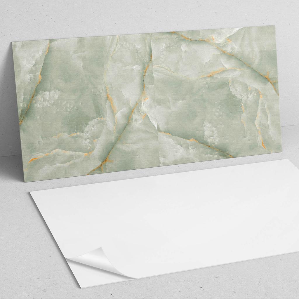 Komplet Kafelków Winylowych Z Wzorem Samoprzylepne Do Sypialni Naturalny Wzór Marmuru 6X60X30 Cm