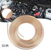 New32.8 Ft Brake Pipe Copper-Plated Steel Pipe 3/16 Inch Car Replacement Brake Pipe Kit Car Brake Hose