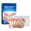 Denture Silicone Kit Denture Silicone Liners Soft Denture Kit Soft Denture Kit Teeth Upper And Lower Set Easy Use For Women