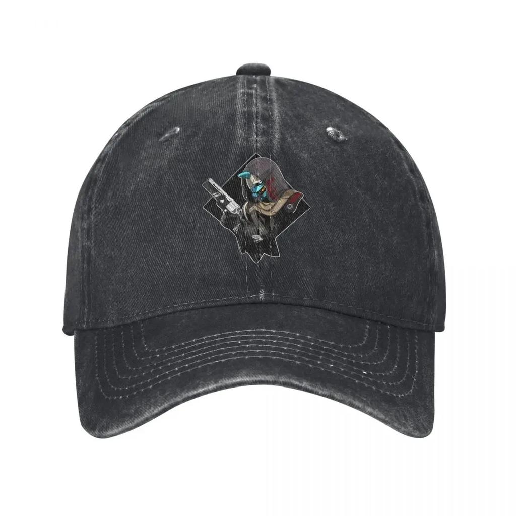 Destinys 2 Video Game Baseball Caps Retro Distressed Washed The Drifter Snapback Cap Unisex Women Outdoor Summer Hats Cap