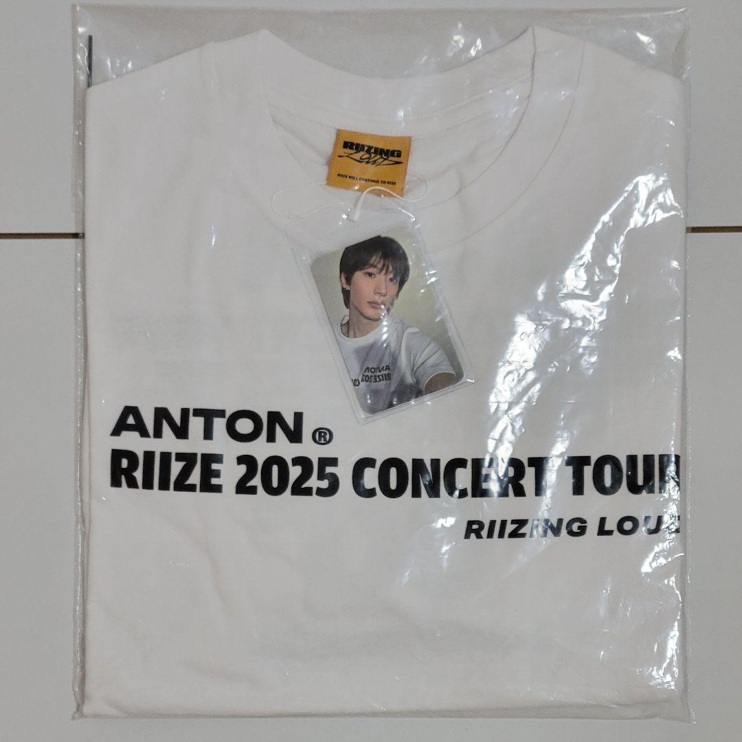 

[USED] RIIZE Anton Seoul Concert T-shirt White RIIZINGLOUD1