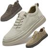 Men's Matte Suede British Style Retro Work Boots - Trendy, Breathable, Large Size Casual Board Shoes