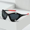Cat Eye Sunglasses, Cycling Sports Large-Frame Glasses, Personalized Y2K Sunglasses.