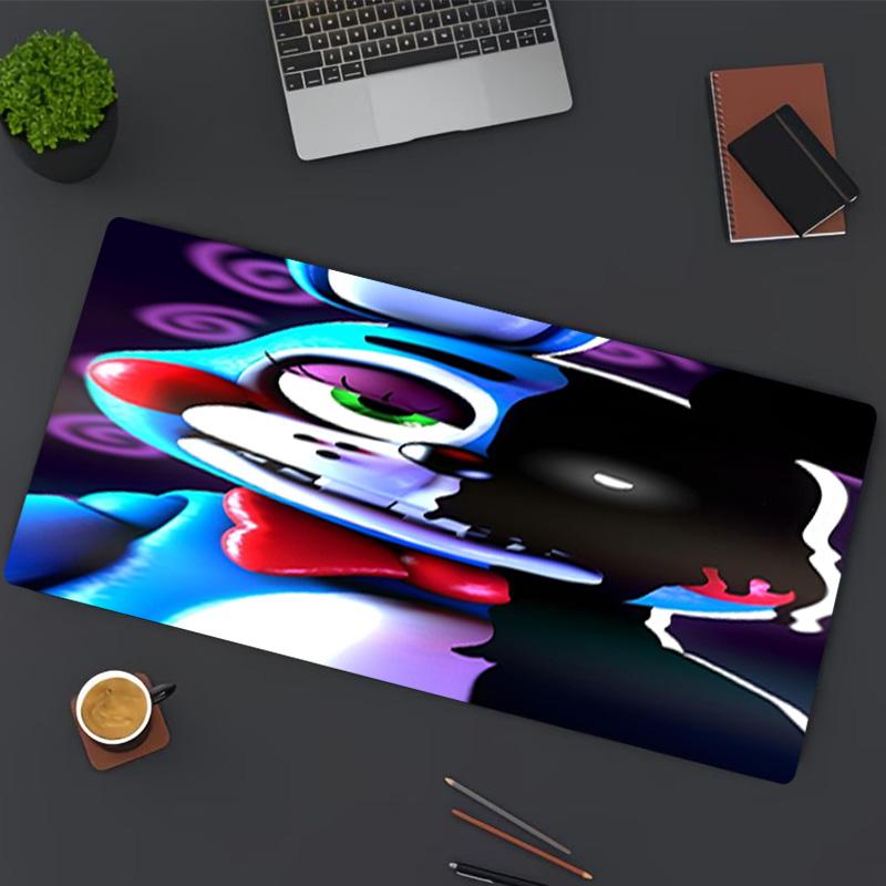 Five Nights at Freddy's Print Musemåtte, til Tastaturmåtte Bærbar PC Måtte til Kontor Hjemmebrug, Skrivebordsdekoration, Perfekt Fødselsdagsgave til Gamere