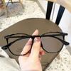 Oversized Round Ultralight Myopia Glasses Women Men Protective Computer Eyeglasses Optical Spectacles Diopter 0 -1.0 -1.5 -6.0