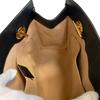 GUCCI 498156 Small Chain GG Supreme Be leather Padlock Shoulder Bag beige leather Women Used