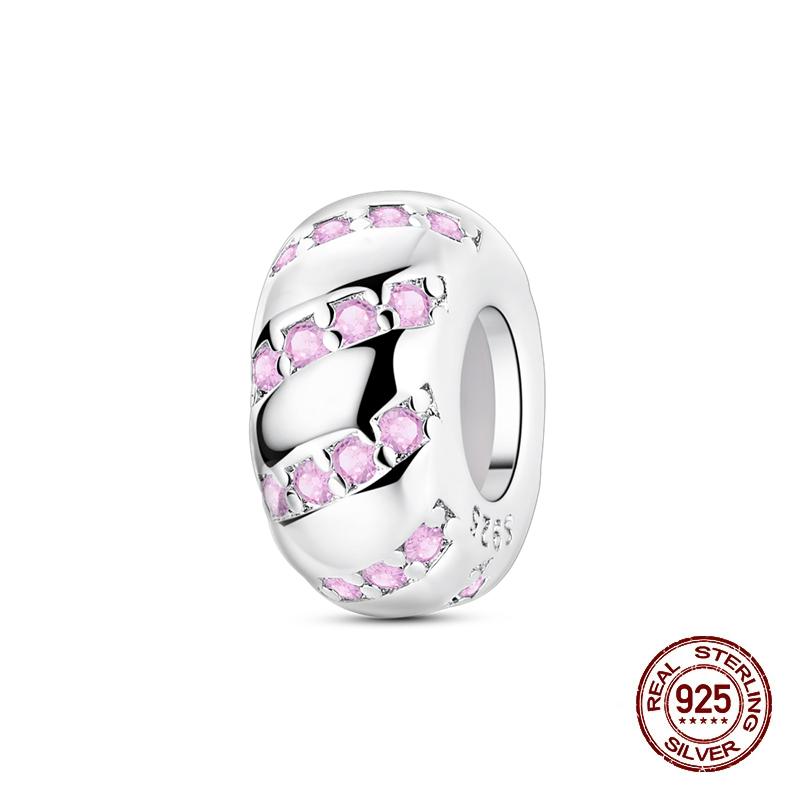 Originale Kupfer-Charm-Perlen Zirkon Orbit Isolationsperlen Für Armband Anhänger DIY Feiner Damen Mädchen Damen Schmuck Geschenk