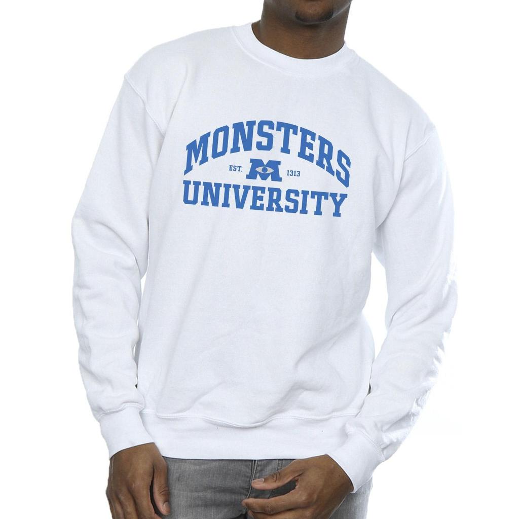 Disney Mens Monsters University Logo Sweatshirt