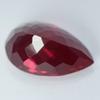 Natural Red Ruby Loose Gemstone Bloody Pear Shape 8.20 ct for Jewelry Making and Gem Collections