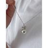 Silver Ball Long Necklace_Mvn63