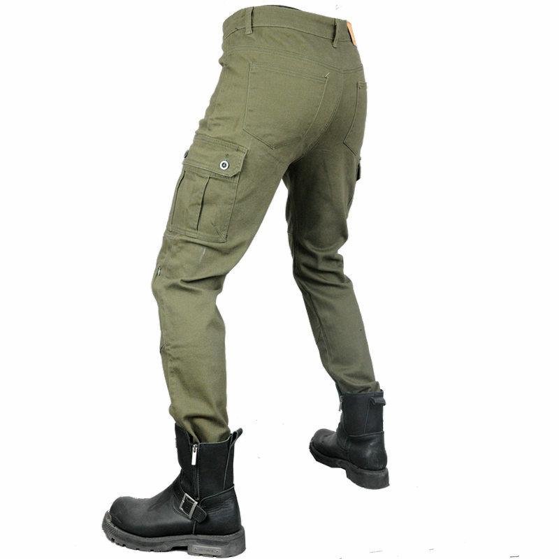 Direktverkauf ab Werk, Motorradjeans für Herren, zugebundene Füße und Anti-Drop-Hosen, Mehrzwecktaschen für die Motorradfahrt, Latzhose CE-Schutzkleidung