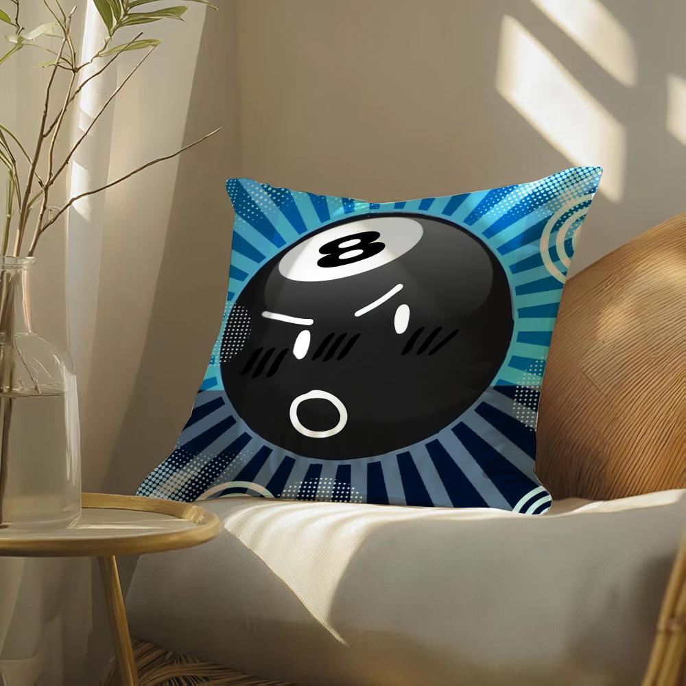 Battle For D-Dream Island Cushion Cover Soft Short Plush Pillow Cover Smooth Cozy Texture Aesthetic Cushion Case Home Decor