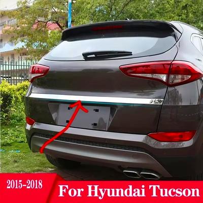 Per Hyundai Tucson Maniglia Portellone Posteriore Copertura Modanatura Lunotto Cromo Inossidabile Styling Accessori 2015-2018