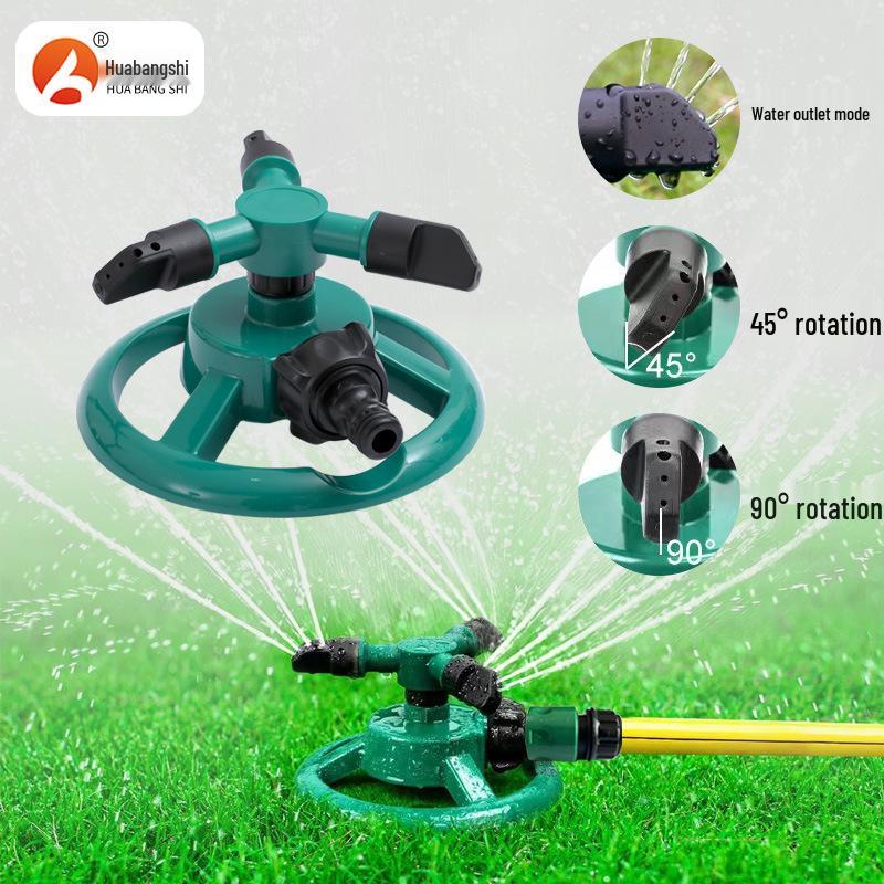

Huabangshi 360° Rotating Garden Lawn Watering Sprinkler