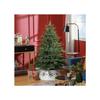 HOMCOM Sapin De Noël 150 Cm, Aspect Réaliste, Montage Rapide, Support Inclus, Plastique Ignifuge