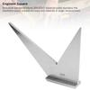 DIN 875/2 Standard Machinist Square Ruler 30 45 90 120 Degree Hardened Steel Square  For Machinist