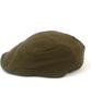 Simple Linen Khaki Hunting Cap Beret