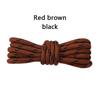 1Pair Round Shoelaces Outdoor Hiking Sports Shoe Laces Kids Sneakers Shoelaces Length 100/120/140/160CM Lacets Baskets 19 Colors