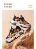 Habi Bear Children's Breathable Mesh Sports Shoes - Boys' Comfortable Casual Sneakers for Spring and Autumn.