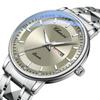 CHENXI High Quality Men's Quartz Watch Minimalist Stainless Steel Strap Date Curved Mirror Display Waterproof Man Watches