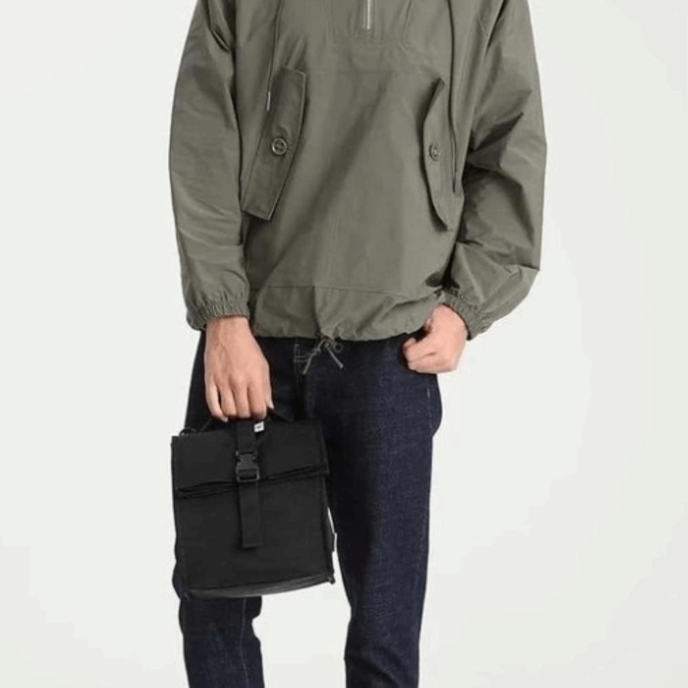 Portable Collapsible Cooler Lunch Bags Lightweight Insulated Meal Container  Camping