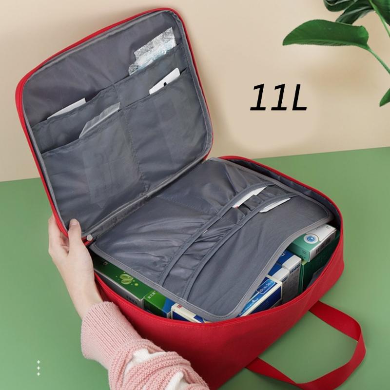 Leere Pillentüten Reise Medizinische Vorräte Aufbewahrungsorganisator Medizintasche Praktisch Geeignet für Familie