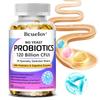 Bcuelov yeast free probiotic capsule active bacteria 36 strains prebiotics digestive enzymes enhance immunity and digestion absorption