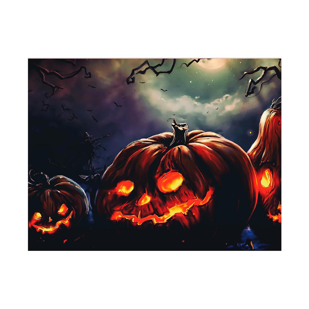 Halloween Cemetery Backdrop for Birthday,Youngsters Shower,Graduation Party Decor,Photography Background,Halloween Decor