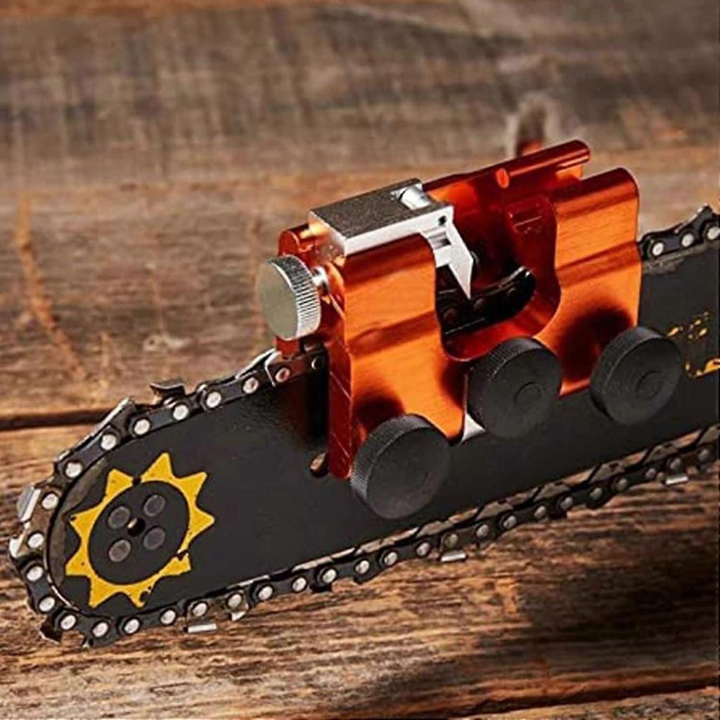 Chainsaw Sharpening Jig, Chain Sharpening Kit, Deluxe Chainsaw Sharpening, Suitable for All Types of