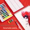 Handun 36-Color Solid Watercolor Paint Set