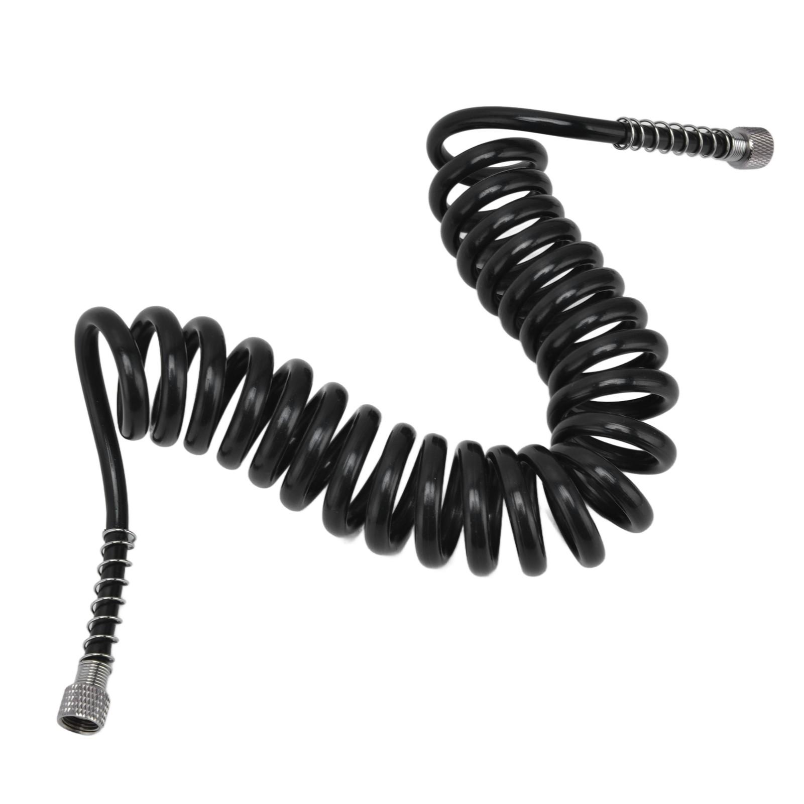 

Полиуретановый спиральный воздушный шланг с фитингами с внутренней резьбой G1/8 для аксессуаров для аэрографии для покраски белый